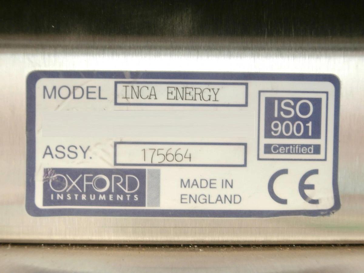Used Oxford Instruments 175664 MicroAnalysis System INCA ENERGY DXP50 XAC II Working