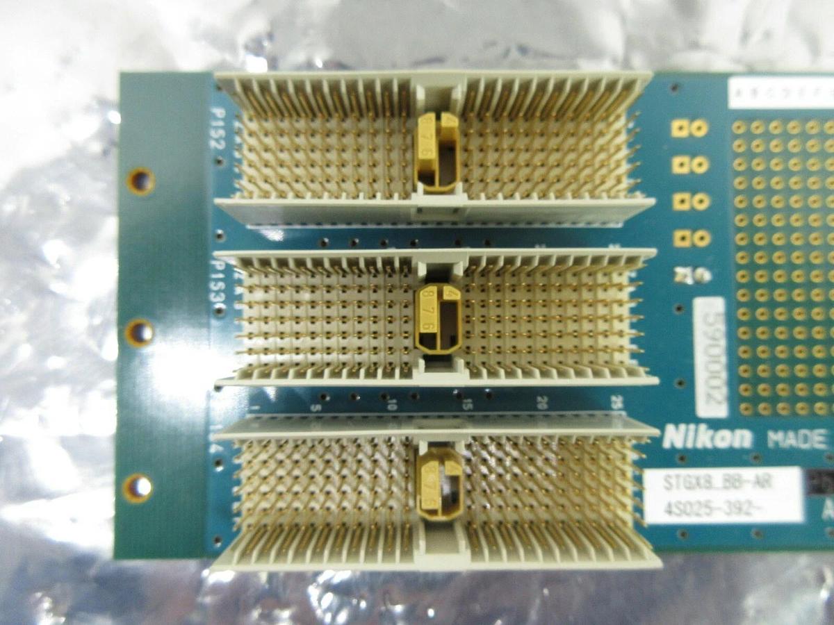 Used Nikon 4S025-392 Backplane Board PCB STGX8_BB-AR NSR-S620D ArF Immersion Used