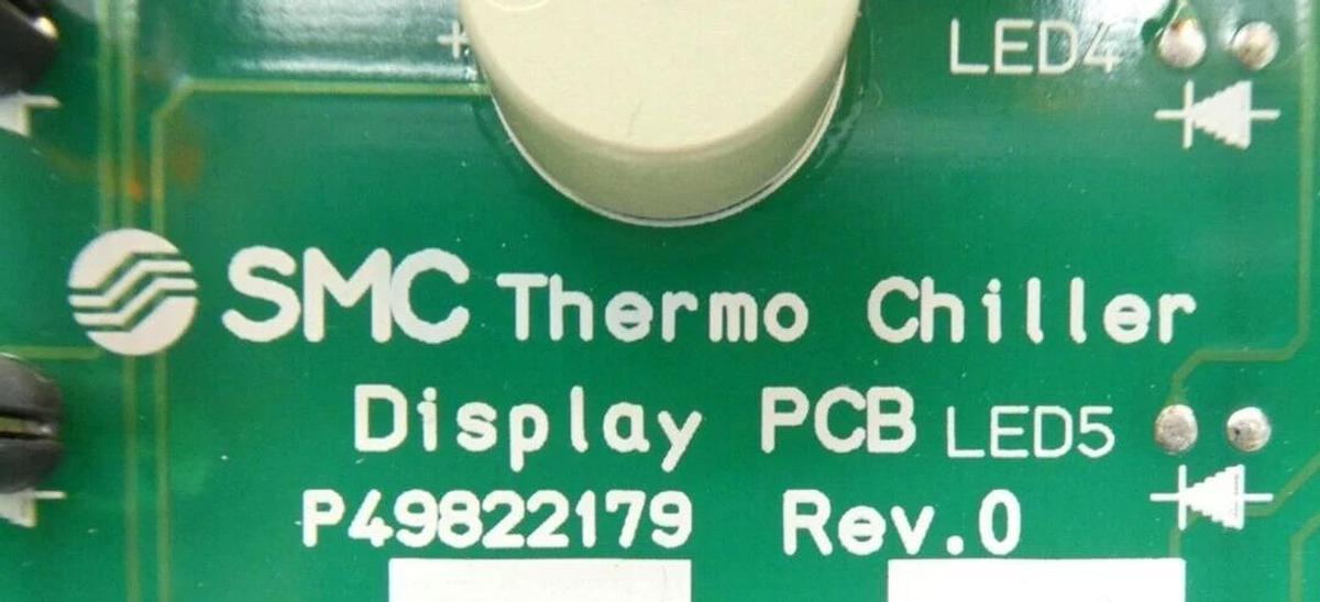 Used SMC P49822179 Thermo Chiller Display PCB Reseller Lot of 4 Working Surplus