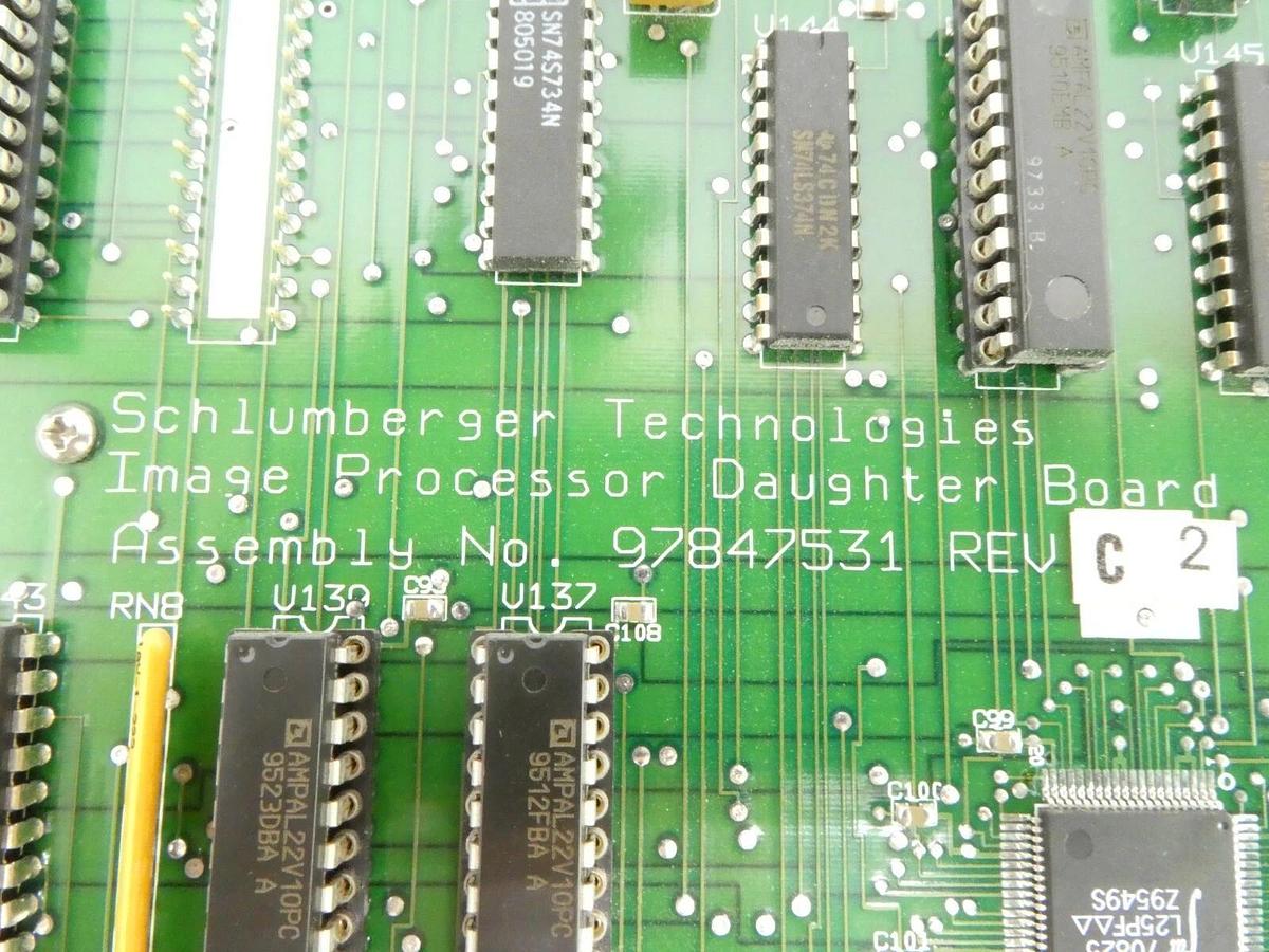 Used Schlumberger 97847535 Image Processor PCB Card IDS-1000 97847533 97847531 Spare