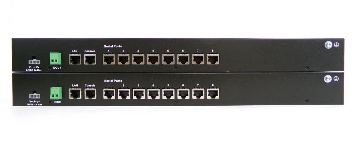 Used Moxa NPort 6650-8-AMAT 16-Port Terminal Server AMAT 0190-38062 Lot of 4 Working