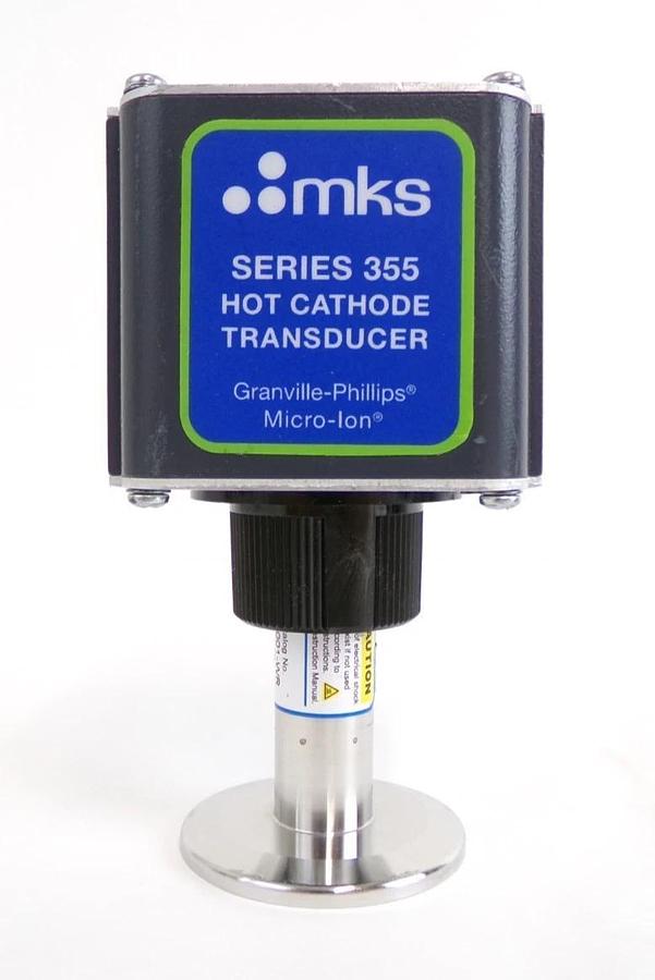 Used Granville-Phillips 355460-0-WR-T-00042 Micro-Ion Gauge Lot of 2 Working