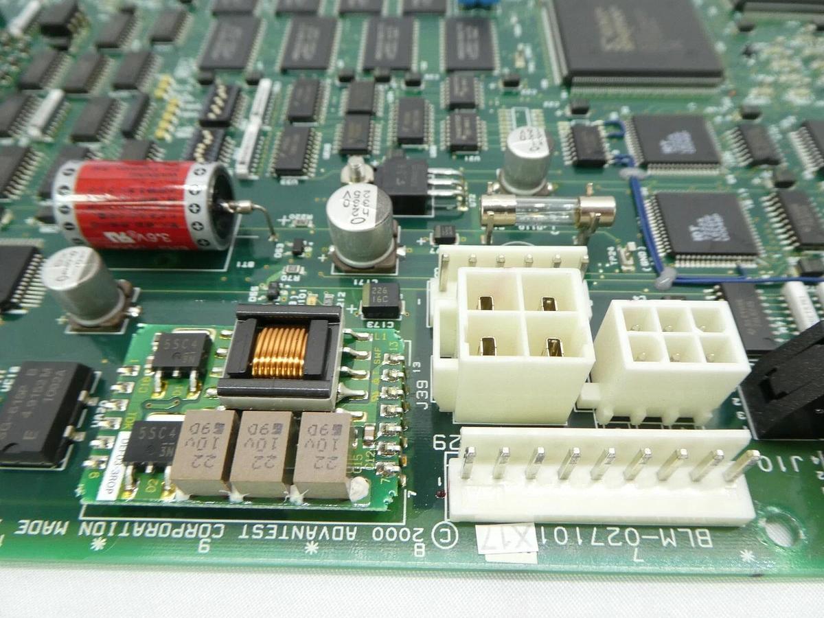 Used Advantest BLM-027101 Motherboard PCB X17 PLM-827101AA1 DEF03-3R0P 006480 Spare