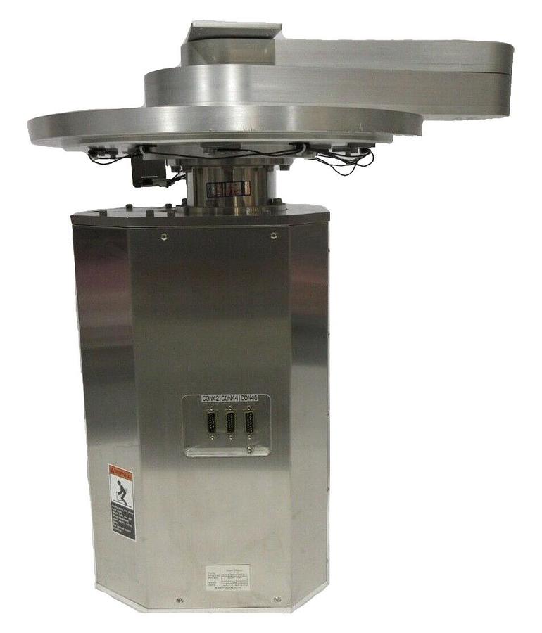 Used Hitachi CR-712V Wafer Handling Clean Robot No End Effector Sanki M-712E Working