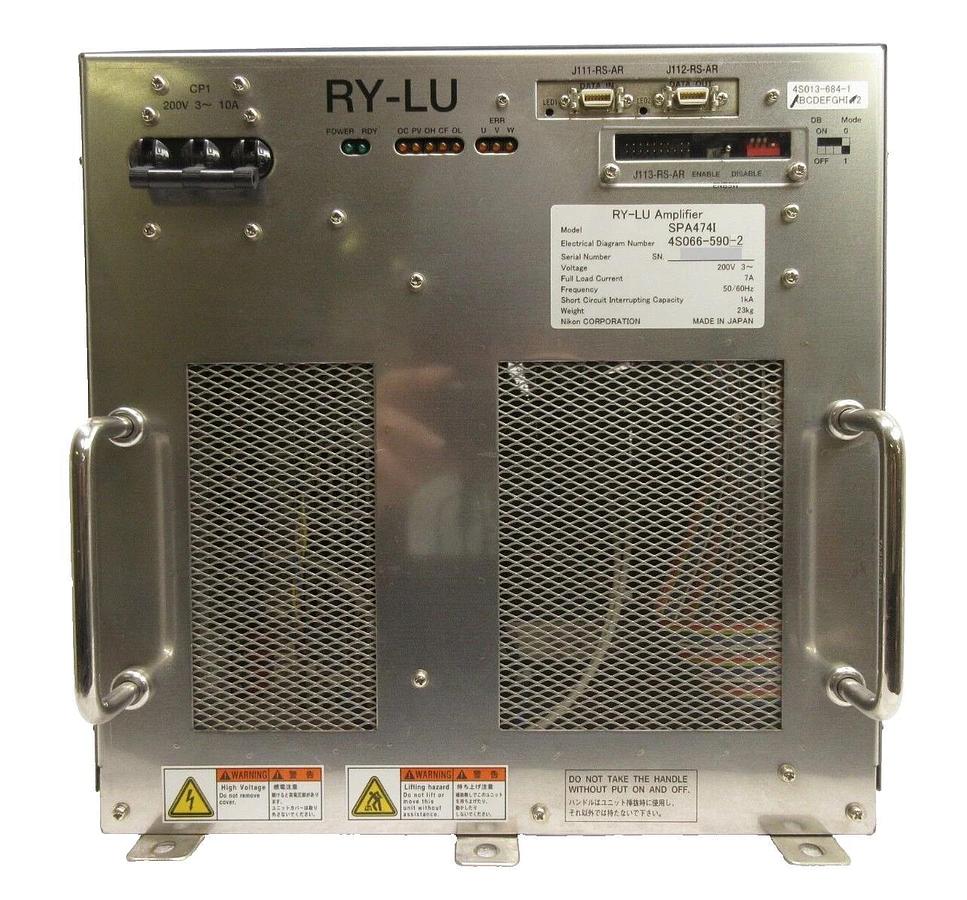Used Nikon 4S066-590-2 RY-LU Amplifier Module SPA4741 4S013-684-1 NSR Working