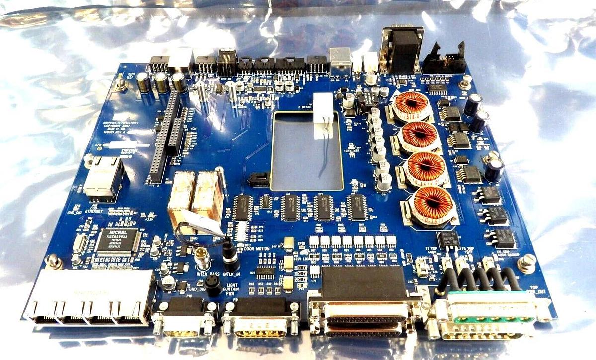 Used Brooks Automation 148300 Main IV Board Assembly PCB 148301 Working Surplus