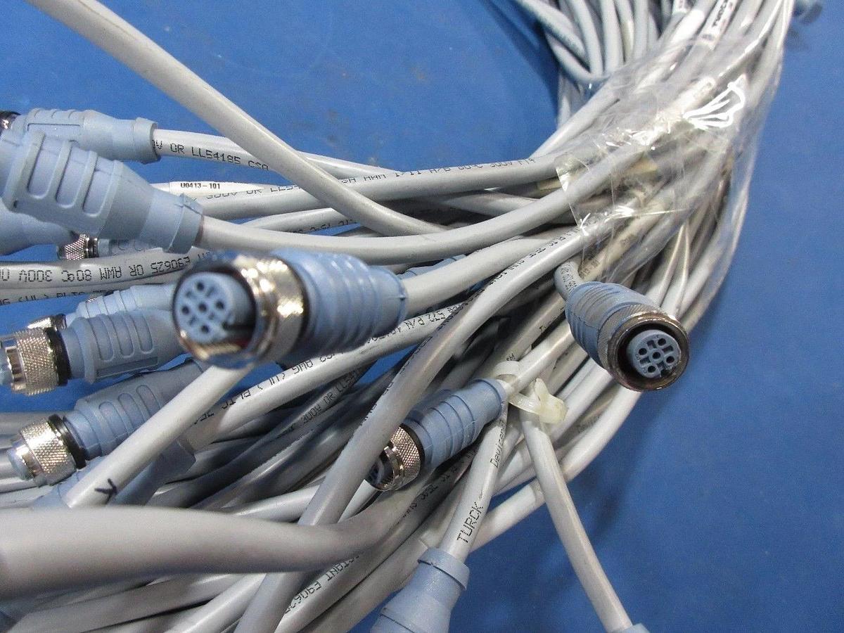 Used Devicenet 10150603 16’6” Cables Lot of 25 used working