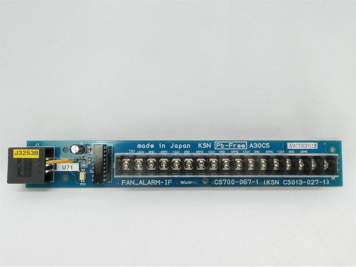 Used Nikon CS700-067-1 Fan Alarm PCB KSN CS013-027-1 NSR-S610C Working Spare