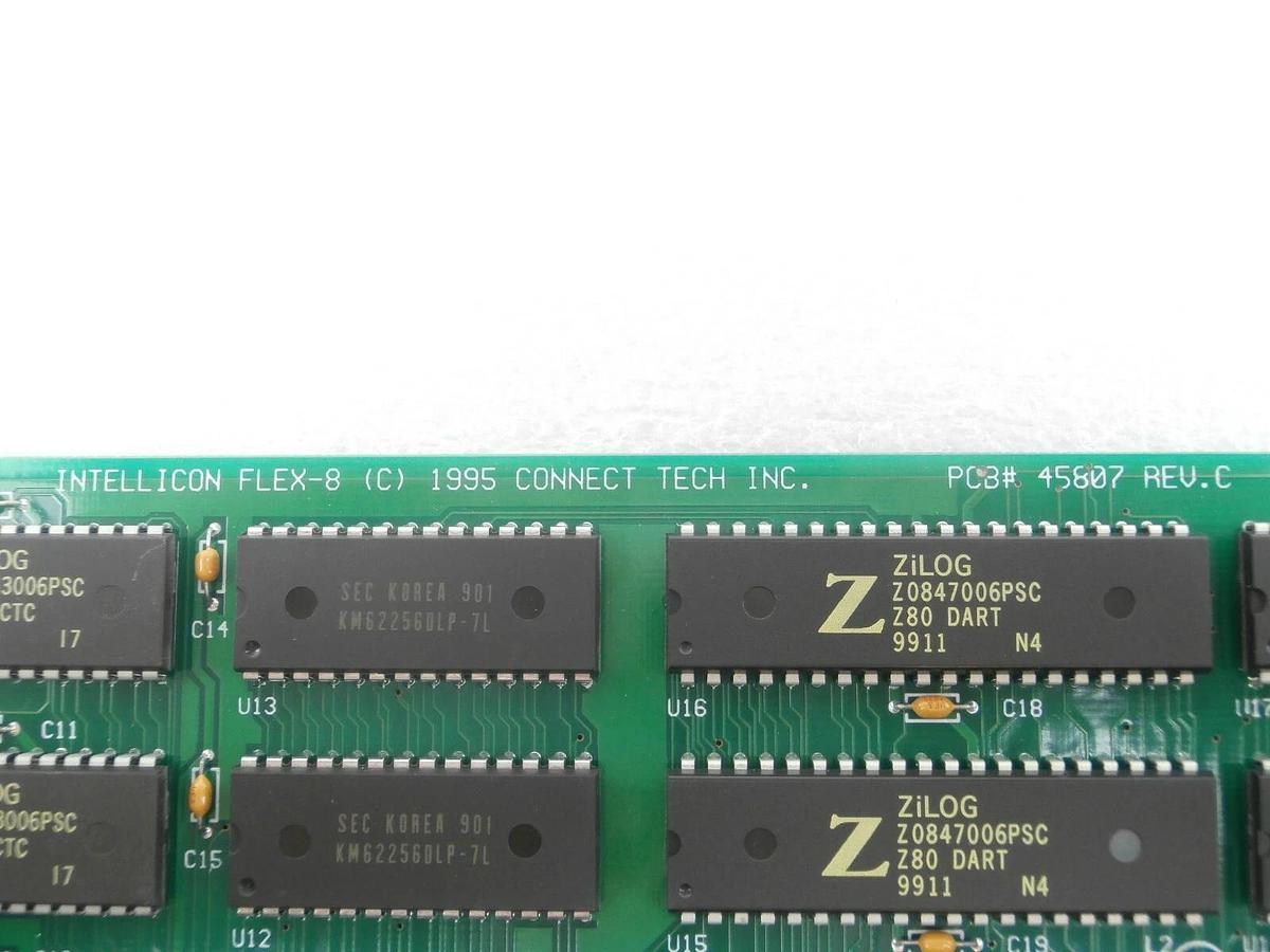 Used CTI Connect Tech 14808064 PCB Card INTELLICON FLEX-8 Novellus Concept Two Spare