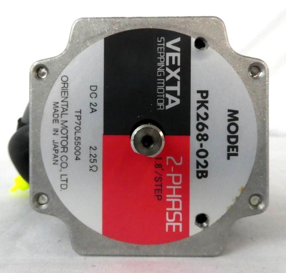 Oriental Motor PK268-02B 2-Phase Stepping Motor VEXTA AMAT P5000 Lot of 2 New