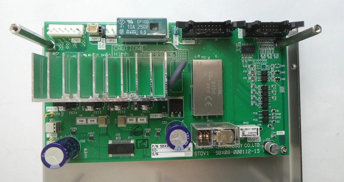Used Sinfonia Technology SBX93-100211-11 Wafer Load Port PCB AMAT 0190-53694 Working