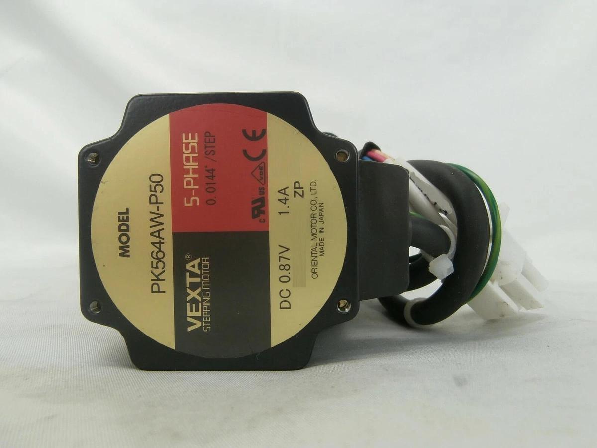 Used Oriental Motor PK564AW-P50 5-Phase Stepping Motor VEXTA Working Spare