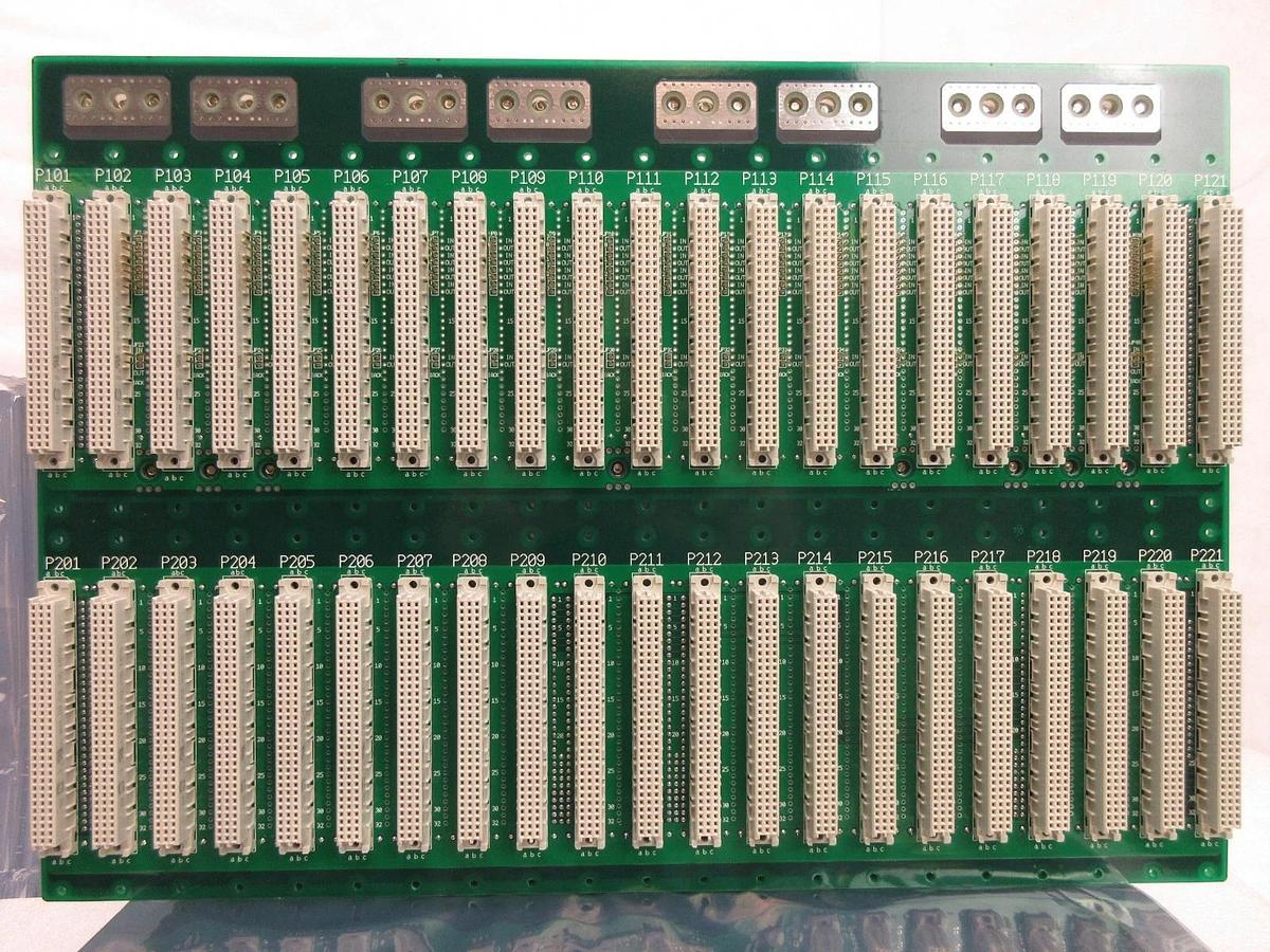 Used Nikon Precision RBP-21WH-I/NIK VME System Bus Backplane Board PCB NSR Working