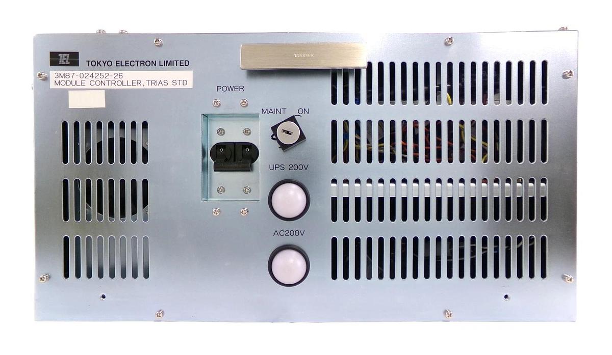 Used TEL Tokyo Electron 3M87-039529-21 Trias STD Module Controller Computer Surplus