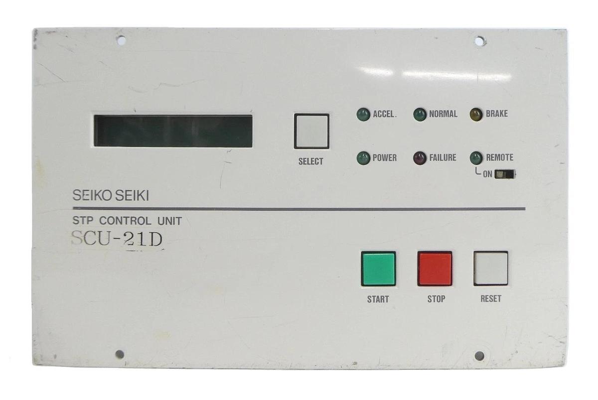 Used SCU Seiko Seiki SCU-21D Turbomolecular Pump Controller Turbo Untested Spare