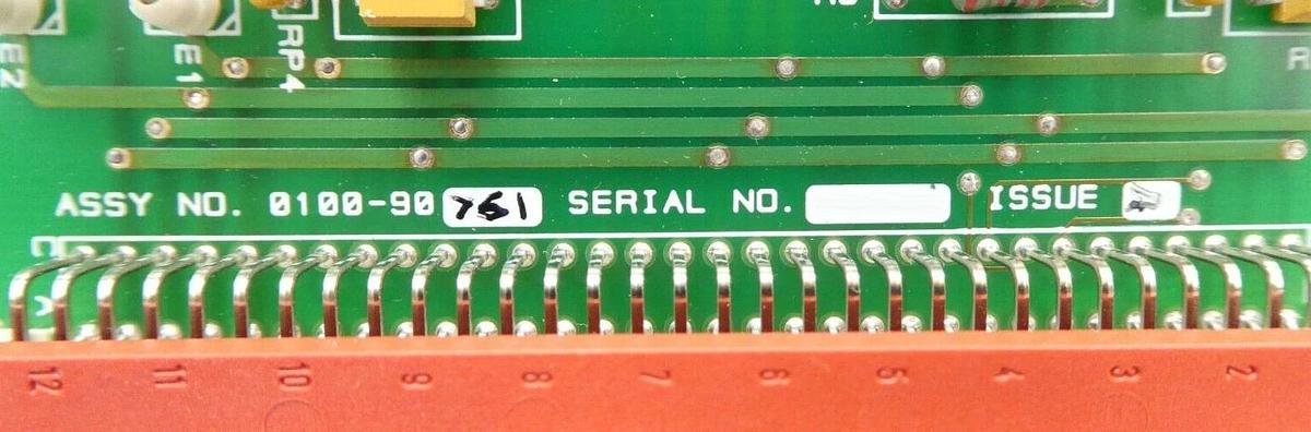 Used AMAT Applied Materials 0100-90761 Robotic Interface PCB Card Working Surplus