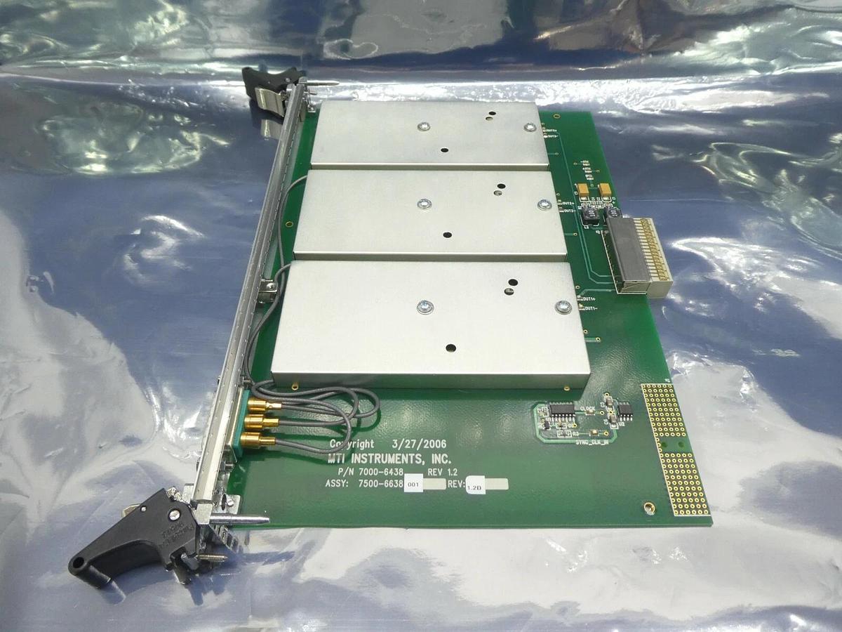 Used MTI Instruments 8000-6905 PCB Card AS-3-BL Nikon 4S008-563 NSR FX-601F Working