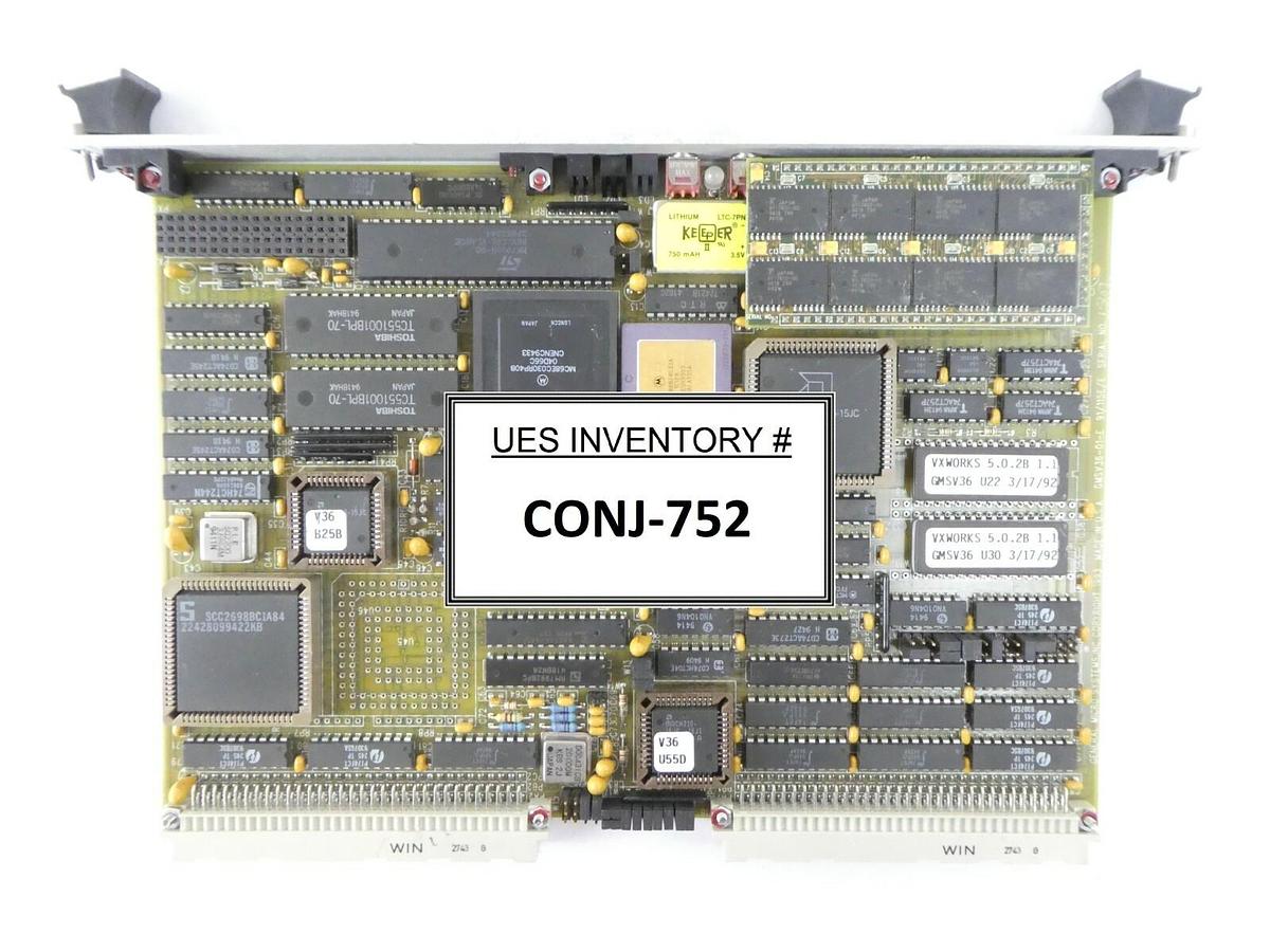 Used General Microsystems GMSV36-01-E SBC VME Computer PCB Card AMAT 0190-40086 Spare