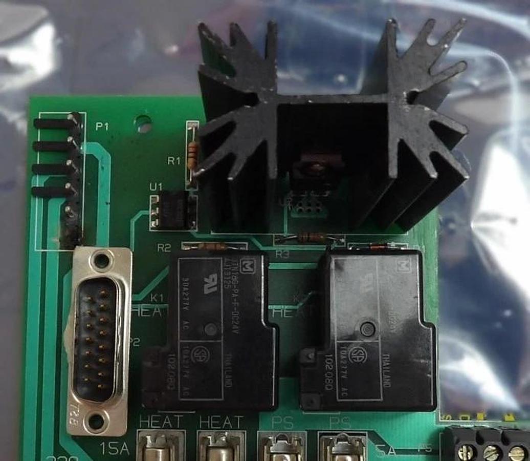 Used FTS Systems EB-0023 Relay PCB FES-036-D Turbojet Temperature System Working