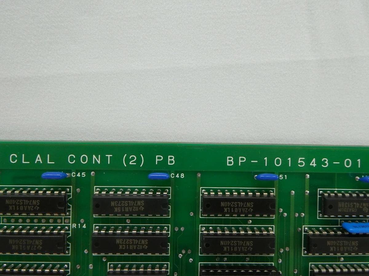 Used JEOL BP101543-01 CLAL CONT(2) PB PCB Card JWS-7555S SEM Working Spare