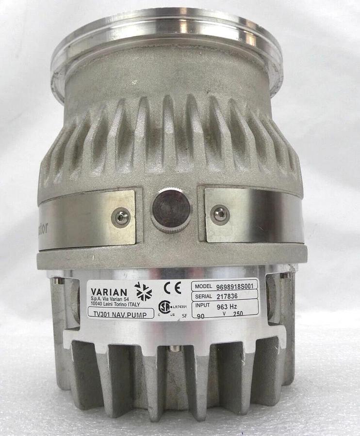Used TV-301 Navigator Varian 9698918S001 Turbomolecular Pump Turbo Tested Working