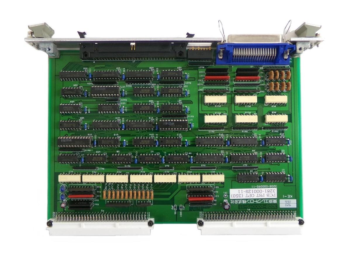 Used TEL Tokyo Electron 3281-000129-11 Processor VME PCB Card PST-OPT (350) Working