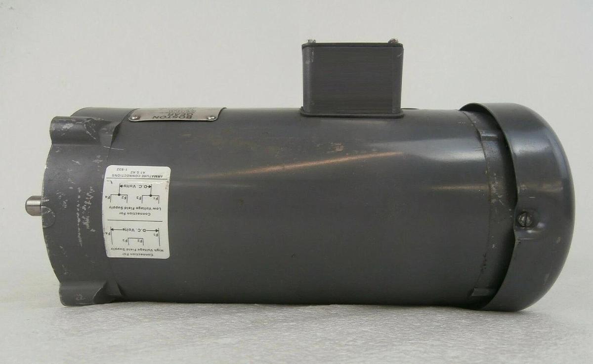 Used Boston Gear V97500TF-B Direct Current Motor 34-1913-1483 Working Surplus