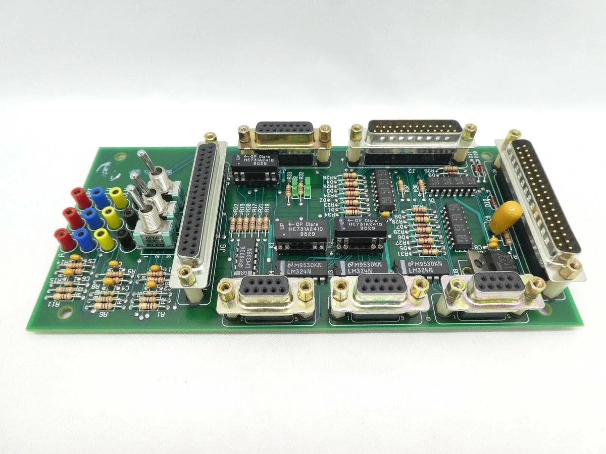 Used Novellus Systems 03-10639-00 Liquid Source Interface Board PCB Rev B Working