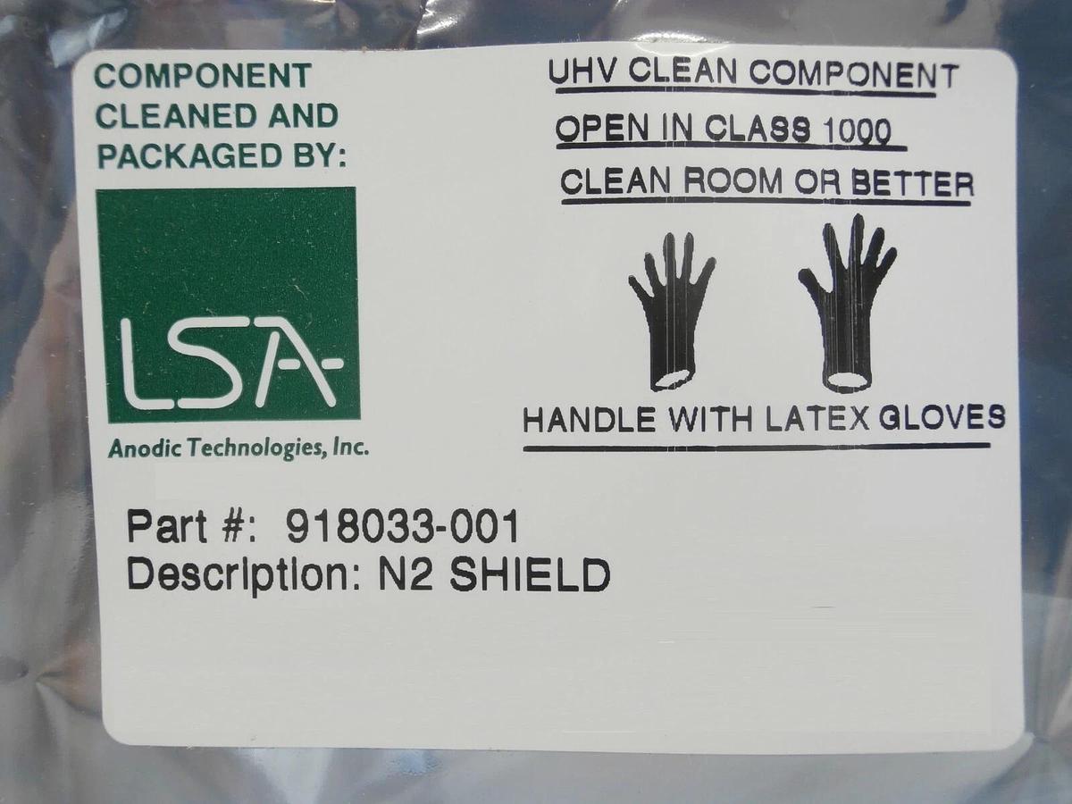 Refurbished TMK Manufacturing 918033-001 8" N2 Shield ASML LSA Manufacture Refurbished