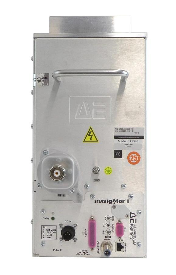 Used Navigator II AE Advanced Energy 3155301-014 RF Match 3Z80-000653-V2 Untested