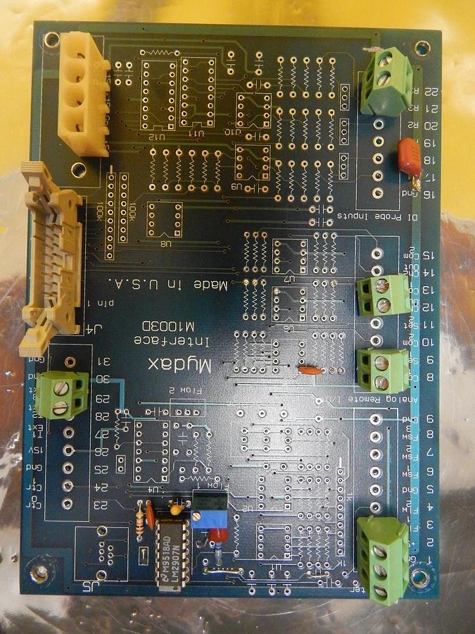 Used Mydax M1003D I/O Interface Board PCB Chiller 1M9W-T Used Working