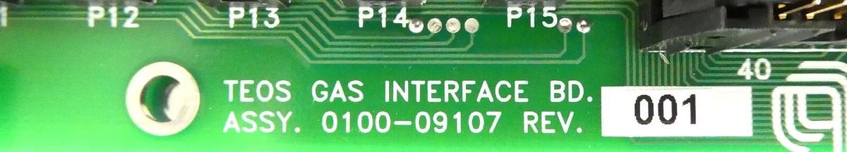 Used AMAT Applied Materials 0226-31379 TEOS Gas Interface PCB 0100-09107 New Surplus