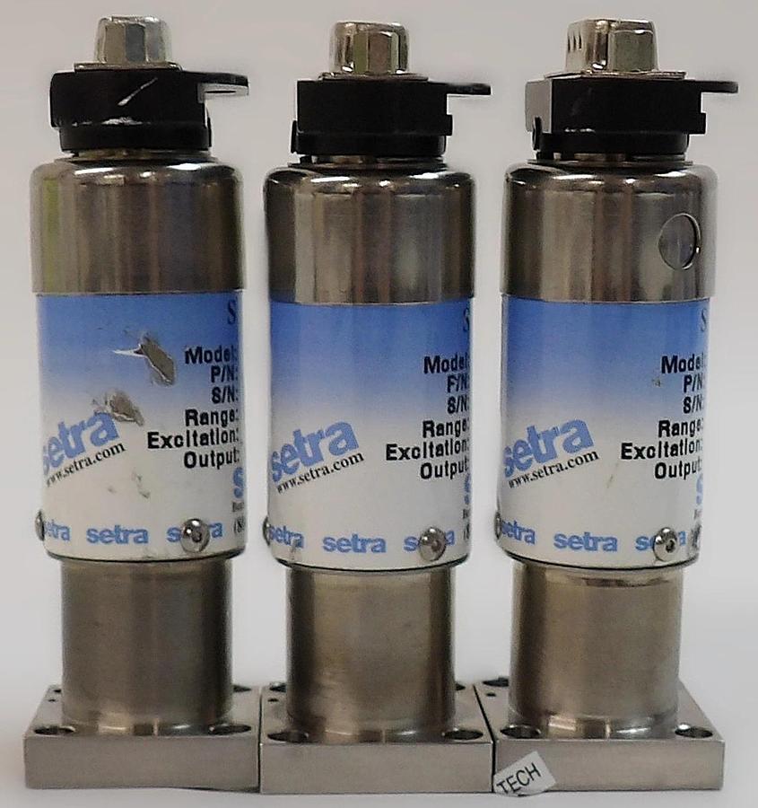 Used Setra 227 Series Pressure Sensor Reseller Lot of 12 Working Surplus