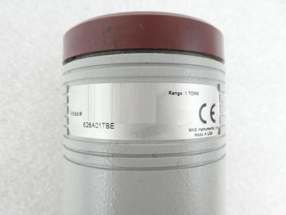 Used MKS Instruments 626A01TBE Baratron Pressure Transducer Type 626 Tested Working