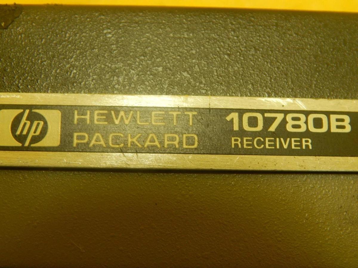 Used Agilent 10780C Inferometer Receiver HP Hewlett-Packard 10780B Lot of 2 Used