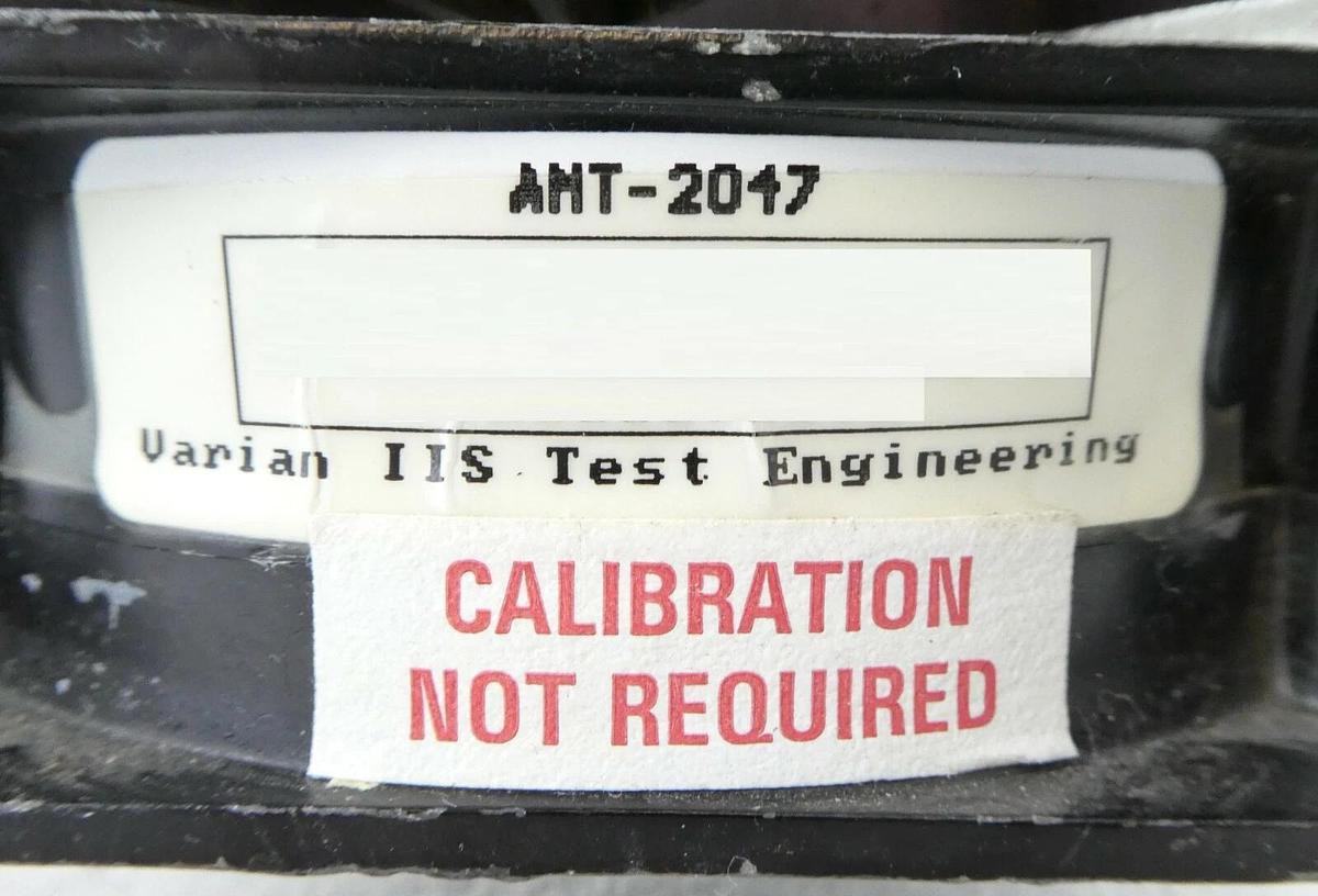Used Varian Ion Implant Systems AMT-2047 Ion Source Power Supply Dummy Load Working