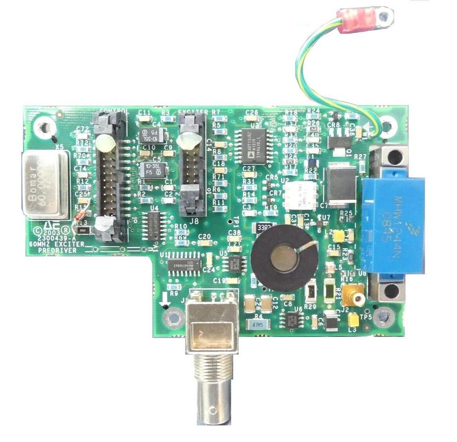 Used AE Advanced Energy 2300439-A 60MHz Exciter Predriver PCB 1300605 Working Surplus