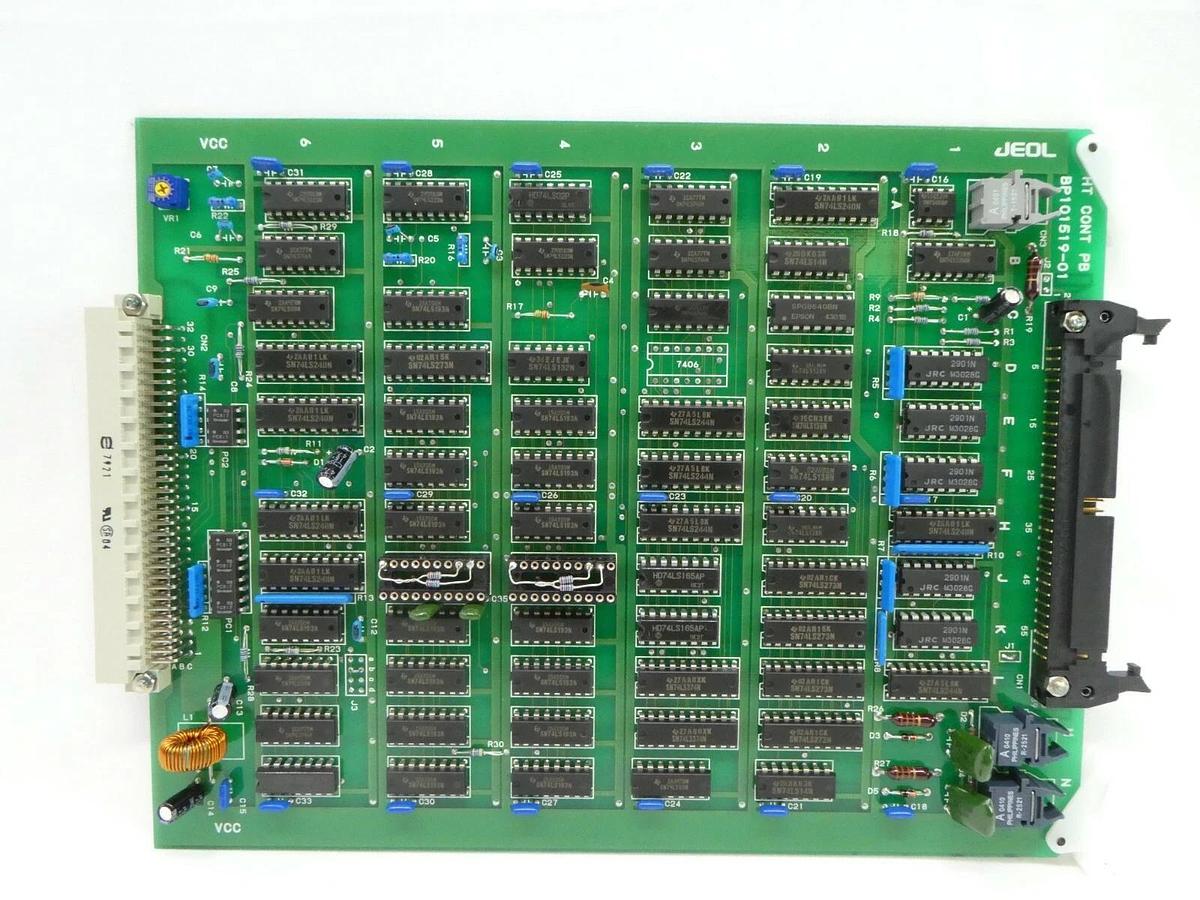Used JEOL BP101519-01 Driver PCB Card HT CONT PB JWS-7555S SEM Working Spare