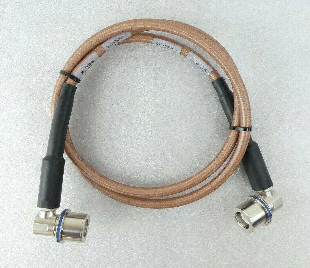 Used TEL Tokyo Electron 2L41-000089-11 RF Cable 40.68MHz @ 3kW 1.99M Working Surplus