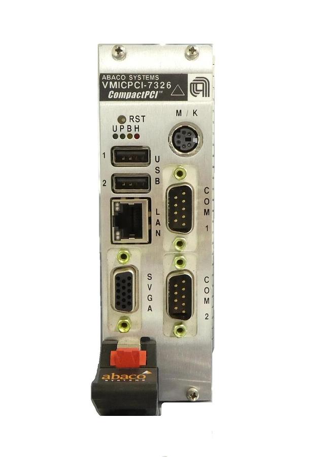 Used Abaco Systems VMICPCI-7326 SBC Single Board Computer PCB AMAT 0190-37825 Working