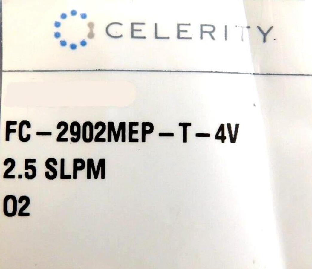 Refurbished Celerity FC-2902MEP-T-4V Mass Flow Controller 2.5 SLPM O2 AMAT OEM Refurbished