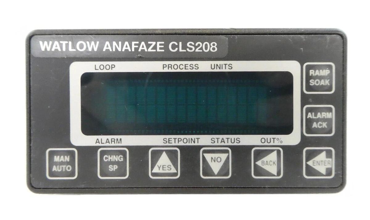 Used Watlow 208-1100004 Anafaze Temperature Controller TB18 CLS208 AMAT Working