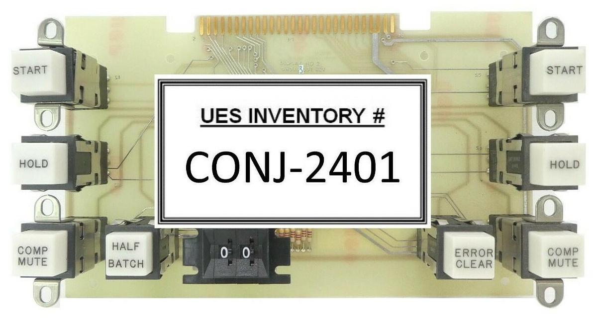 Used Varian Semiconductor VSEA DH0333001 Display No. 2 PCB Card H0333-1 Rev. B Spare