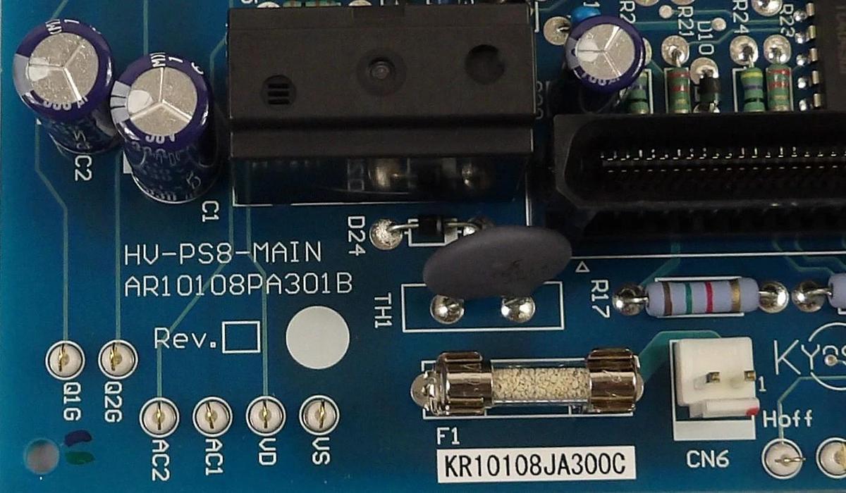 Used Kyosan Electric AR10108PA301B HV-PS8 HV Power PCB HV-PS8-MAIN Working
