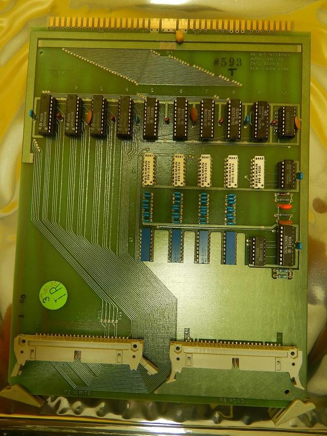 Used Semifusion 120 32 Bit Interface PCB Card Ultratech Stepper UltraStep 1000 Used