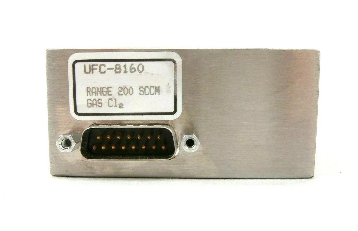 Used UNIT Instruments UFC-8160 Mass Flow Controller MFC 200 SCCM Cl2 Working Spare