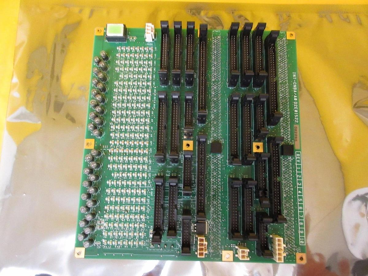 Used Kokusai Electric D2E01522 Interface Backplane Board INT-CNBA PCB Used Working