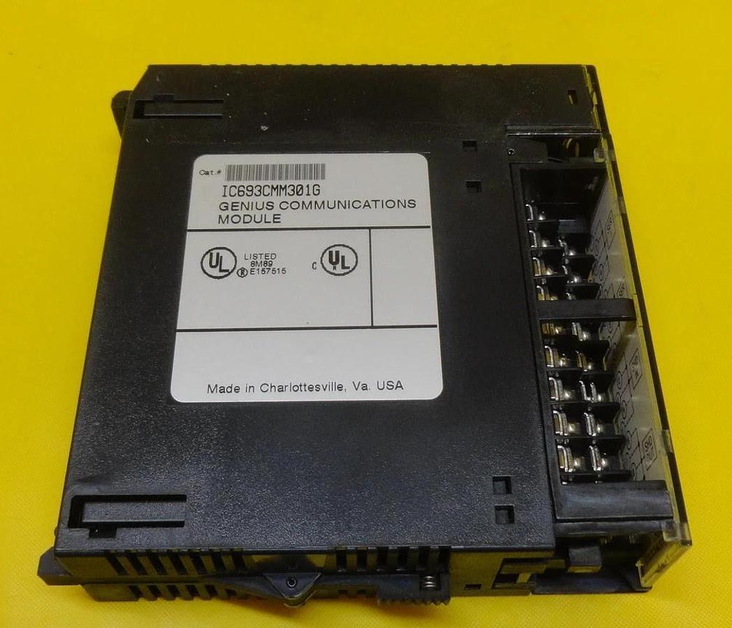 Used GE Fanuc IC693CMM301G Genius Communications Module CMM301 Used Working