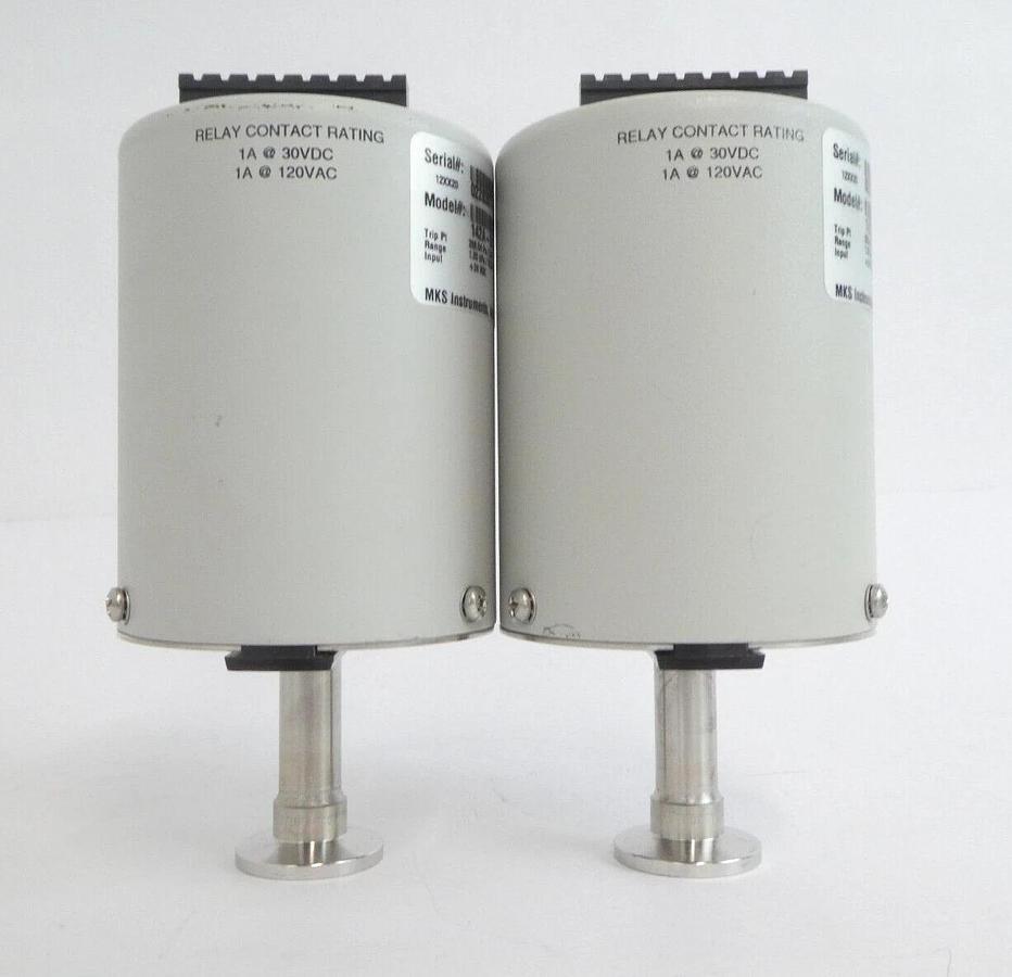 Used MKS Instruments 142A-3124 Vacuum Switch Type 142 Reseller Lot of 6 Working