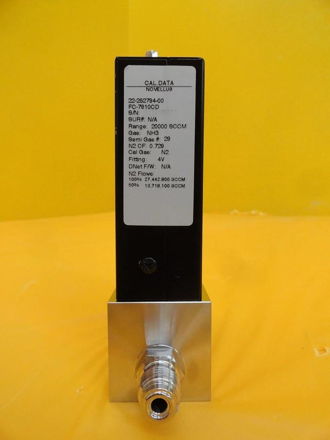 Refurbished Aera FC-7810CD Mass Flow Controller 20 SLM NH3 Novellus 22-252794-00 Refurbished